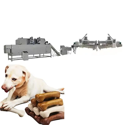 ペット用おやつ押し出しライン 犬用噛み物製造機